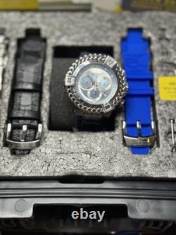 Invicta Men's Watch Parts Bands Lot For Repair