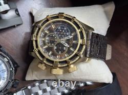 Invicta Men's Watch Parts Bands Lot For Repair