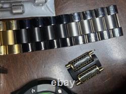 Invicta Men's Watch Parts Bands Lot For Repair