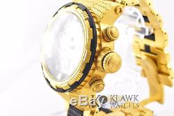 Invicta Reserve 6663 Men's 18-K Gold Ronda Swiss Chronograph Watch Broken