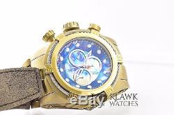 Invicta Reserve Bolt Zeus 17375 Empire Swiss Leather Watch Broken Band