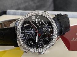 JACOB CO WATCH 40mm 5 Time Zone 2.25 Factory Diamond Bezel Complete for PARTS