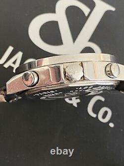 JACOB CO WATCH 40mm 5 Time Zone 2.25 Factory Diamond Bezel Complete for PARTS