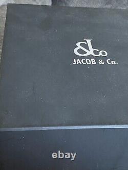 JACOB CO WATCH 40mm 5 Time Zone 2.25 Factory Diamond Bezel Complete for PARTS