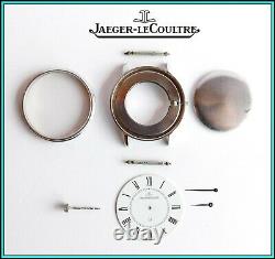 JAEGER LeCOULTRE FOR Cal. 602 Complete Set Case, Dial, Hands & Crown ORIGINAL