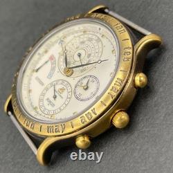JUNK CITIZEN Avalon 6700 G70013 Super Calendar Watch Face Only Not Working Used