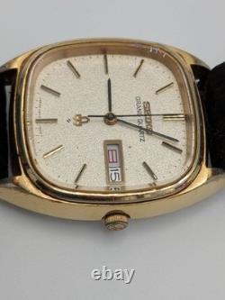 JUNK SEIKO Grand Quartz Watch Vintage Japan Not Working For Parts Rare Model