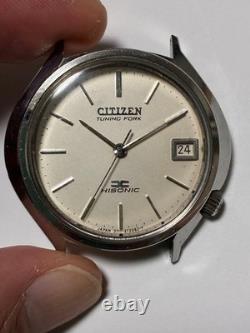 Junk CITIZEN HISONIC Watch Electromagnetic No Band Not Working For Parts