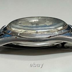 Junk Omega Seamaster Mens Watch 3cm Dial 1.7cm Band Untested for Parts Repair