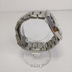 Junk SEIKO Grand Quartz 9943 8000 Watch 37mm Silver Dial For Parts As Is