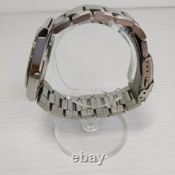 Junk SEIKO Grand Quartz 9943 8000 Watch 37mm Silver Dial For Parts As Is