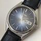 Junk SEIKO Lord Matic Auto Watch 23J Blue Dial Not Working Vintage for Repair