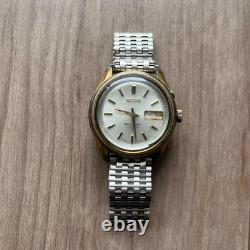 Junk Seiko Bell Matic 27 Jewels Automatic Watch Not Working For Parts Repair