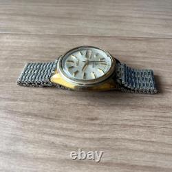 Junk Seiko Bell Matic 27 Jewels Automatic Watch Not Working For Parts Repair