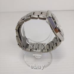 Junk Seiko Grand Quartz 9943 8000 Silver 37mm Not Working Battery Dead YR51863