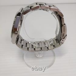 Junk Seiko Grand Quartz 9943 8000 Silver 37mm Not Working Battery Dead YR51863
