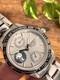 Junk Snoopy Limited Watch Silver Dial Broken Crystal 35mm 18cm Battery Replaced