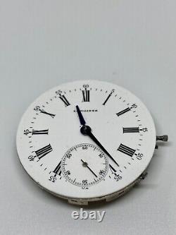 LONGINES POCKET WATCH FOR PARTS (movement and dial)