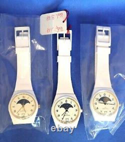 LOT 9 Montres Watch Uhr CHARLES PERRIN Swiss Made Suisse Moon Phase For Parts