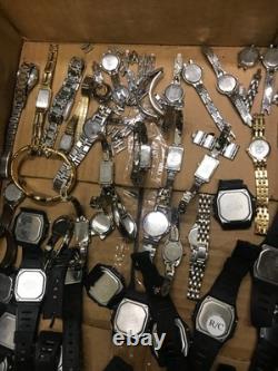 LOT OF 51 Mixed Brands Broken watches