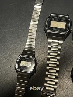 LOT of 14 Casio & G-Shock Watches For Parts / Repair Mixed Analog / Digital