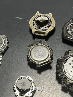 LOT of 14 Casio & G-Shock Watches For Parts / Repair Mixed Analog / Digital