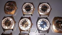 LOT of 19 SELFWINDING BENRUS UT 39DD WATCHES FOR PARTS OR RESTORATION
