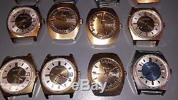 LOT of 19 SELFWINDING BENRUS UT 39DD WATCHES FOR PARTS OR RESTORATION