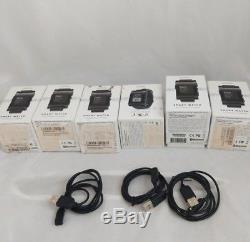 LOT of 6 Do NOT Work Pebble E-Paper Display Water Resistant Smart Watch 301BL