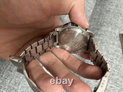 LUMINOX 3150 Navy Quartz Watch Black 200m SS Crown Broken Runs With Extras