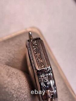 Ladies 14K Gold Cased Art Deco Swiss Watch With Wire Lugs For Parts/Repairs