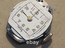 Ladies 14K White Gold Cased Boulevard Watch For Parts/Repairs 3.6 Grams