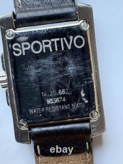 Ladies Concord Sportivo Watch NOT RUNNING, For Parts/Repair, Extra Band Included