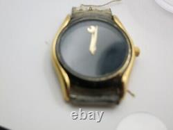 Ladies Movado Museum 87. A1.820.2 Running Condition Pre-Owned, Needs band Parts