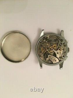 Landeron Chronograph Movement and Case, Wristwatch