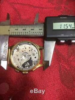 Landon 39 Part Chronograph Movement Part Case For Spares Or Repair Running