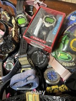 Large Digital Watch/Fitness Lot (149) Untested, Parts, Repair, Men, Women, Children