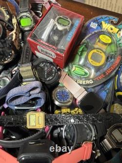 Large Digital Watch/Fitness Lot (149) Untested, Parts, Repair, Men, Women, Children