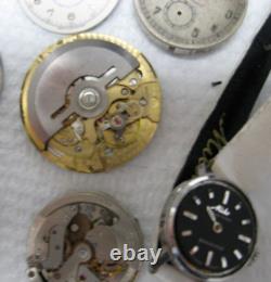 Large Lot Of Mido Wrist Watches & watch Parts Sold as is