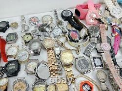 Large Lot of Various Wristwatches for Parts Watches for Parts Different Part