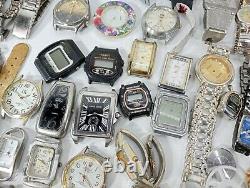 Large Lot of Various Wristwatches for Parts Watches for Parts Different Part