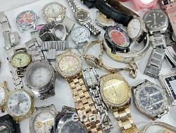 Large Lot of Various Wristwatches for Parts Watches for Parts Different Part