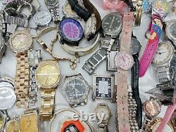 Large Lot of Various Wristwatches for Parts Watches for Parts Different Part