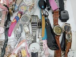 Large Lot of Various Wristwatches for Parts Watches for Parts Different Part