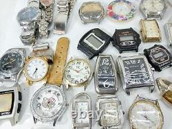 Large Lot of Various Wristwatches for Parts Watches for Parts Different Part