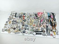 Large Lot of Various Wristwatches for Parts Watches for Parts Different Part