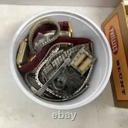 Large Vintage Watch Lot Parts Seiko, Pulsar, Carvel, Helbros, ++ Many More
