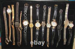 Large lot used wrist watches for restoration