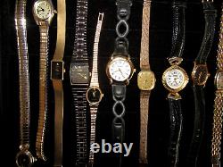 Large lot used wrist watches for restoration