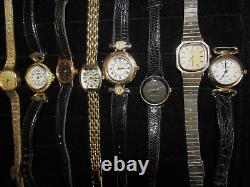 Large lot used wrist watches for restoration